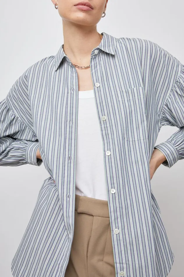 Rails Tops Women JANAE SHIRT Bank Stripe