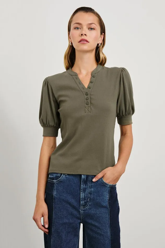 Rails Tops Women JEWEL TOP Washed Olive