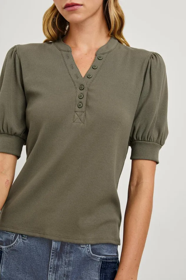 Rails Tops Women JEWEL TOP Washed Olive