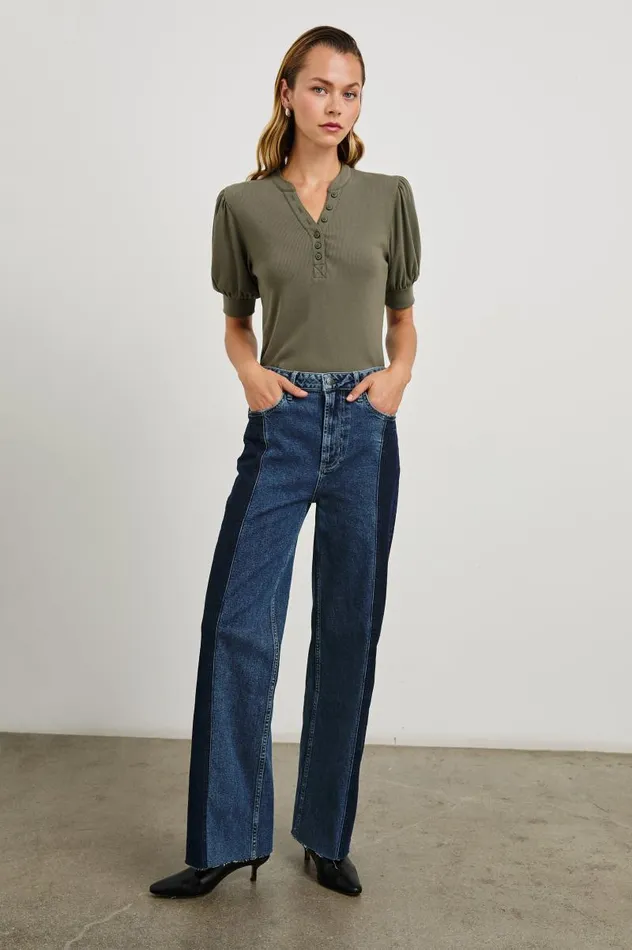 Rails Tops Women JEWEL TOP Washed Olive