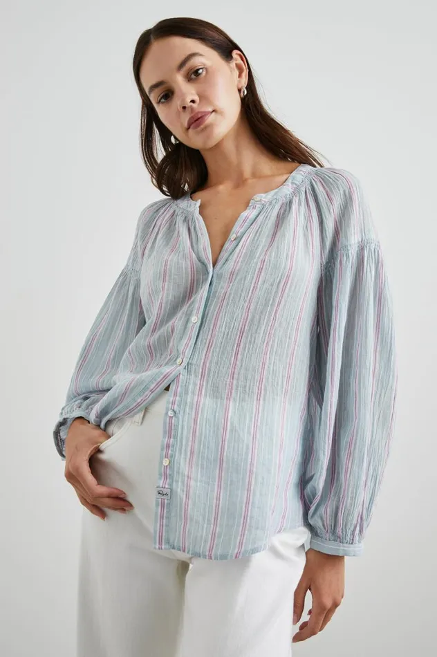 Rails Tops Women KENLIE SHIRT Placid Stripe