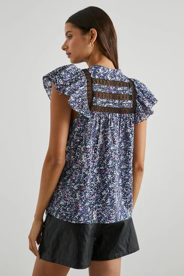 Rails Tops Women LOUELLA TOP Midnight Hyacinth