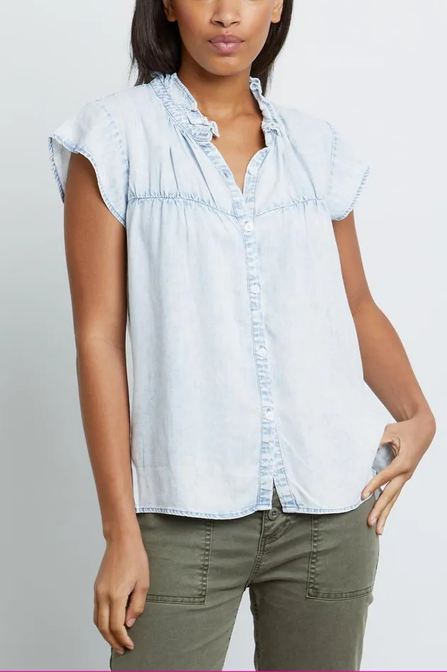 Rails Tops Women RUTHIE TOP Light Acid Wash