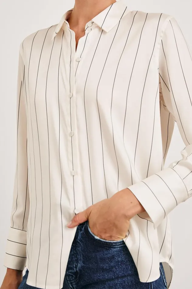 Rails Tops Women SAIGE SHIRT Brixton Stripe