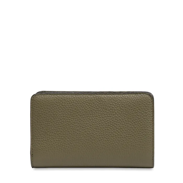 Rectangular Zip Compact Wallet Dark Khakidark Khaki Women Lancel Wallet