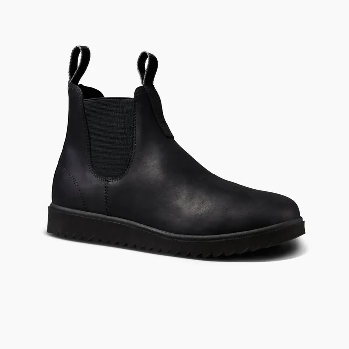 Reef Boots Men Otis All Black Leather