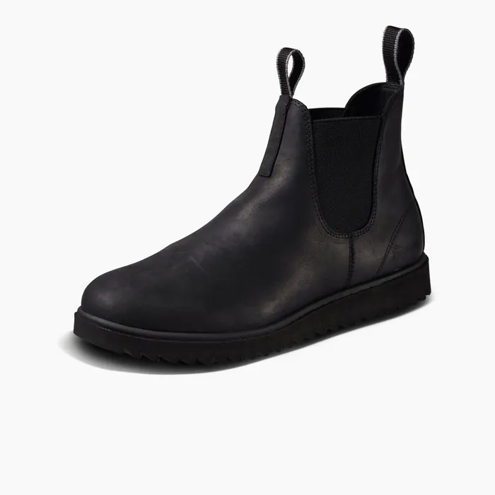 Reef Boots Men Otis All Black Leather