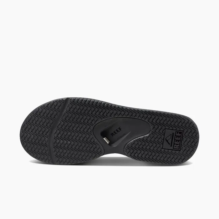 Reef Flip Flops Men Fanning All Black