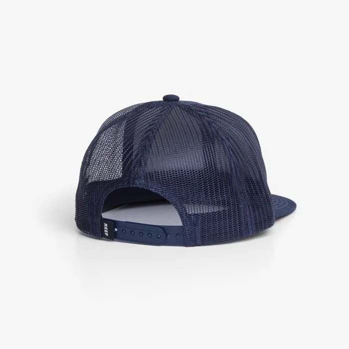 Reef Hats and Beanies Men Eades Twill Snapback Hat Insigna Blue Reef Hats and Beanies Men Eades Twill Snapback Hat Insigna Blue