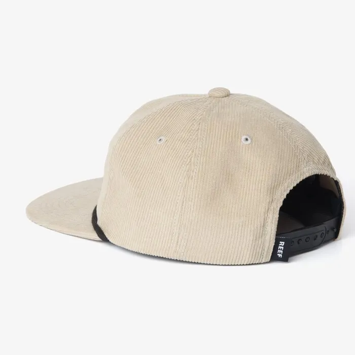 Reef Hats and Beanies WomenMen Nattie Corduroy Hat Almond Milk