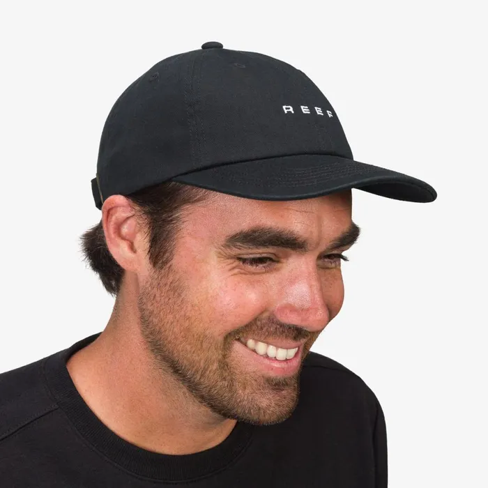 Reef Hats and Beanies WomenMen Schotts Twill Hat Caviar Reef Hats and Beanies WomenMen Schotts Twill Hat Caviar