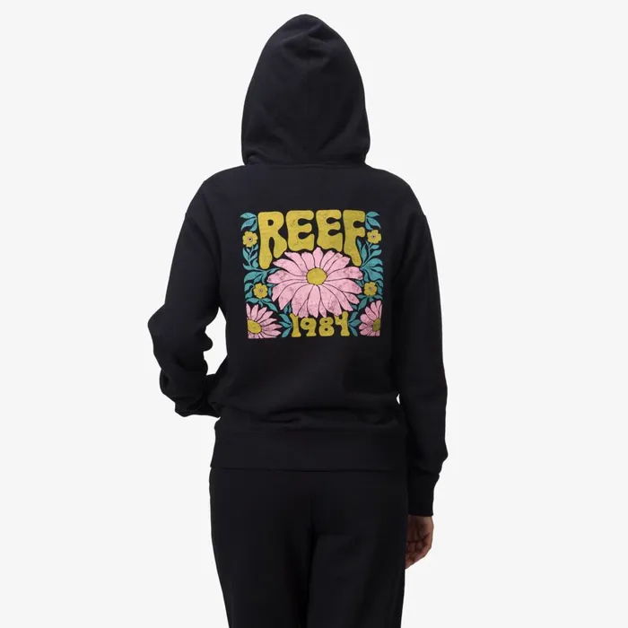 Reef Hoodies Sweaters and Jackets Women Josie Pullover Hoodie Caviar Reef Hoodies Sweaters and Jackets Women Josie Pullover Hoodie Caviar