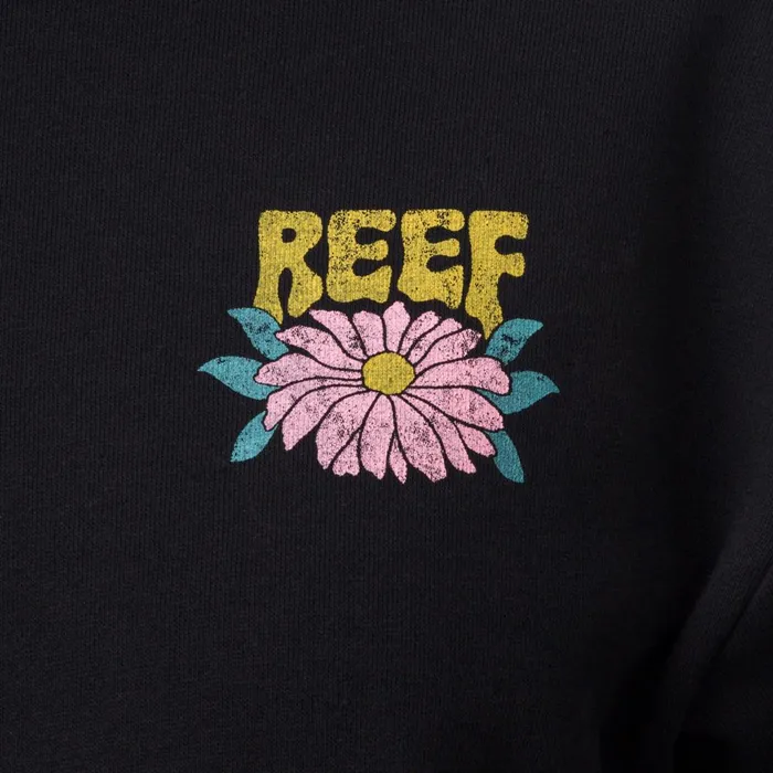 Reef Hoodies Sweaters and Jackets Women Josie Pullover Hoodie Caviar Reef Hoodies Sweaters and Jackets Women Josie Pullover Hoodie Caviar