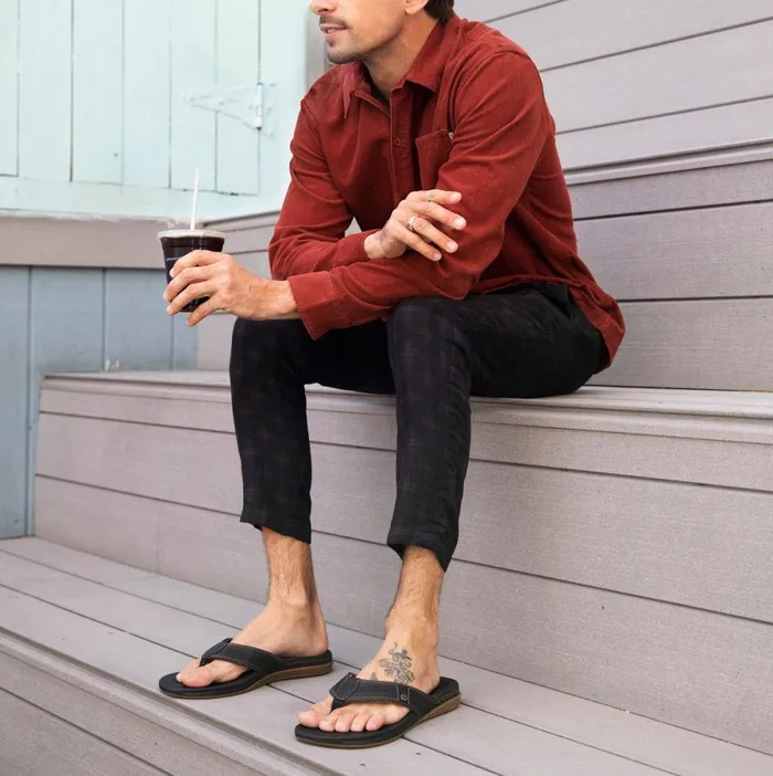 Reef Sandals Men Cushion Lux Brown Reef Sandals Men Cushion Lux Brown