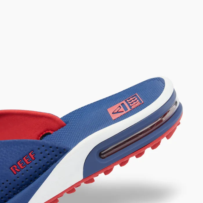 Reef Sandals Men Fanning Pregame Redwhiteblue Reef Sandals Men Fanning Pregame Redwhiteblue