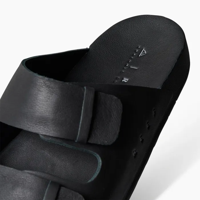 Reef Sandals Men Ojai Two Bar Black Reef Sandals Men Ojai Two Bar Black