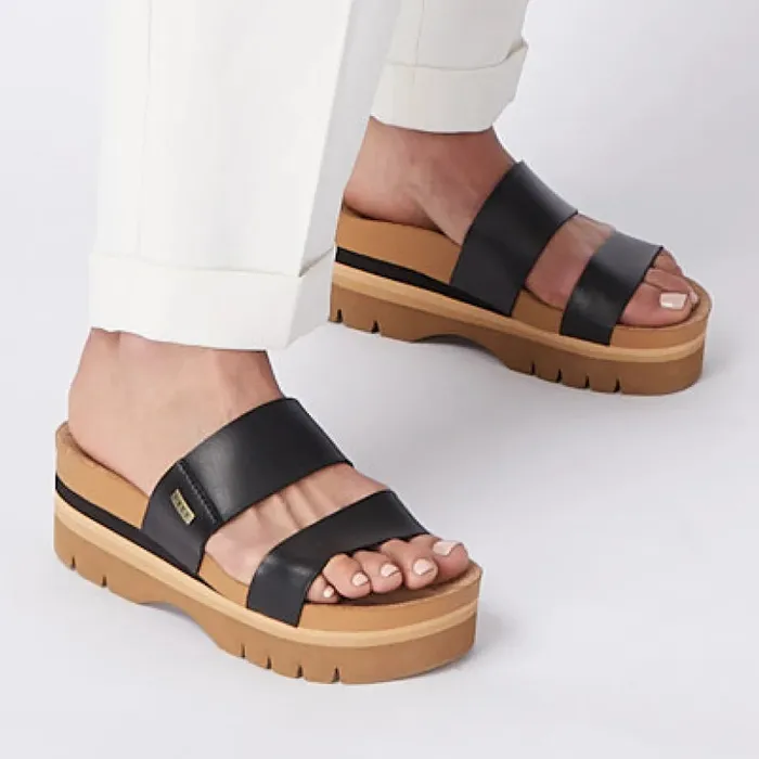 Reef Sandals Women Cushion Vista Higher Black Reef Sandals Women Cushion Vista Higher Black