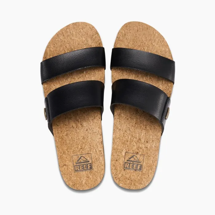 Reef Sandals Women Cushion Vista Higher Black Reef Sandals Women Cushion Vista Higher Black