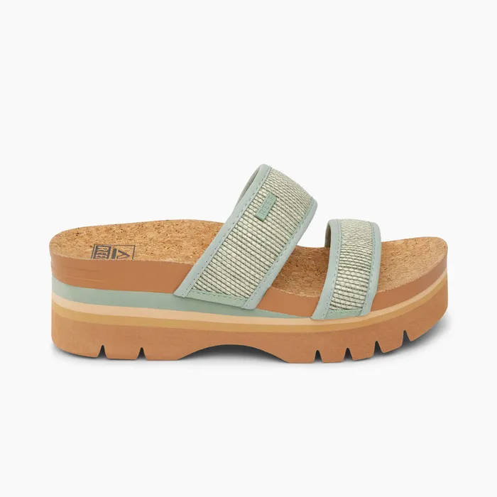 Reef Sandals Women Cushion Vista Higher Frosty Tatami