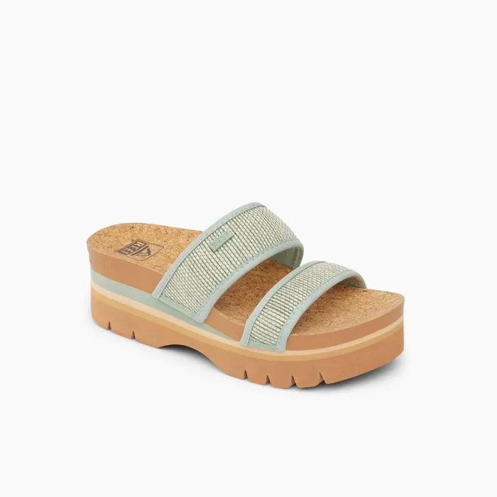 Reef Sandals Women Cushion Vista Higher Frosty Tatami Reef Sandals Women Cushion Vista Higher Frosty Tatami