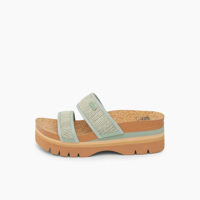 Reef Sandals Women Cushion Vista Higher Frosty Tatami Reef Sandals Women Cushion Vista Higher Frosty Tatami
