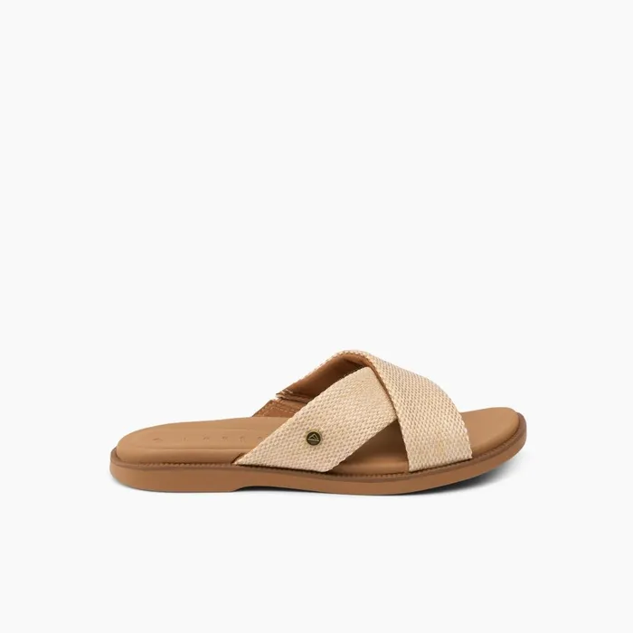 Reef Sandals Women Lofty Lux X Tan Raffia