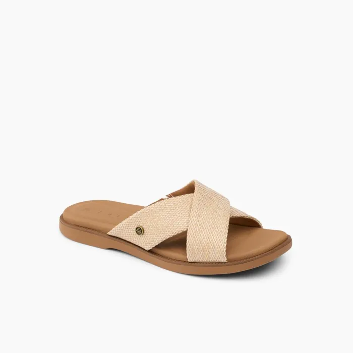 Reef Sandals Women Lofty Lux X Tan Raffia Reef Sandals Women Lofty Lux X Tan Raffia