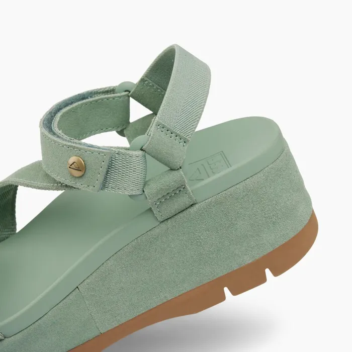 Reef Sandals Women Vista Higher Luna Frosty Suede