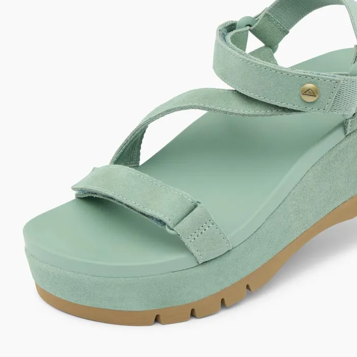 Reef Sandals Women Vista Higher Luna Frosty Suede