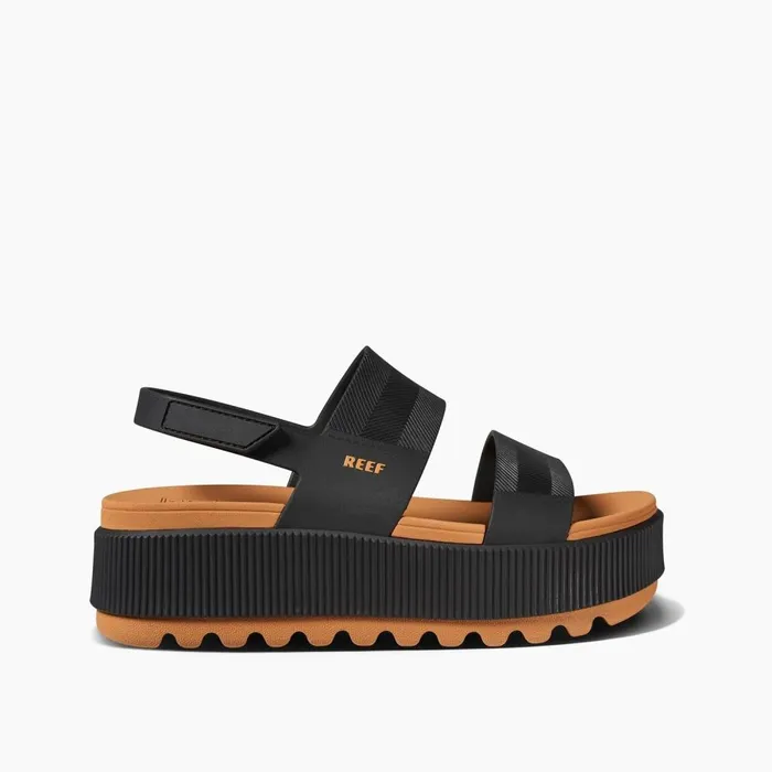 Reef Sandals Women Water Vista Higher Black Cognac