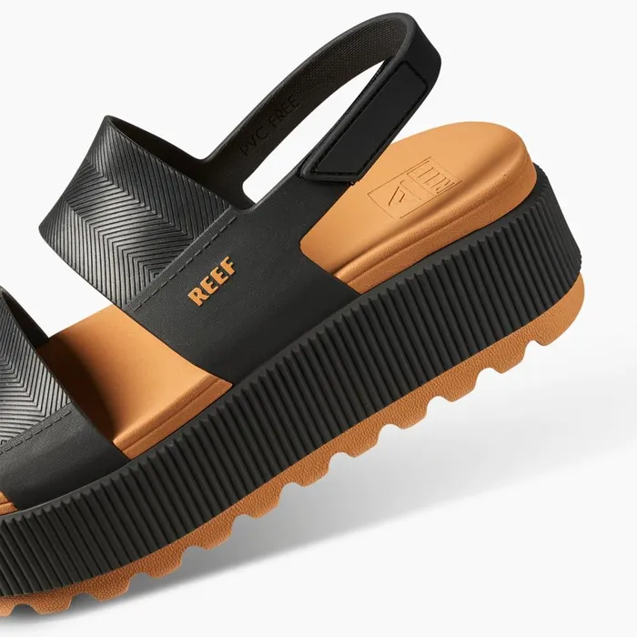 Reef Sandals Women Water Vista Higher Black Cognac Reef Sandals Women Water Vista Higher Black Cognac