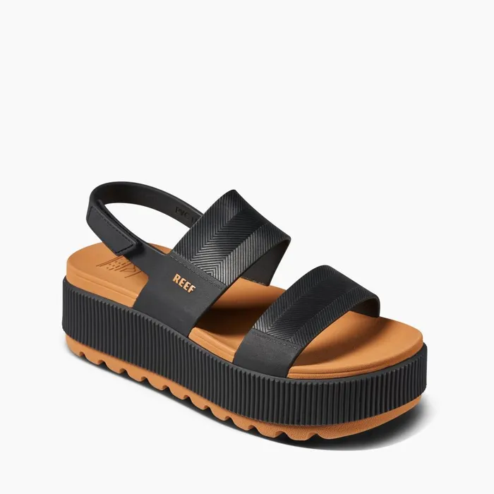 Reef Sandals Women Water Vista Higher Black Cognac Reef Sandals Women Water Vista Higher Black Cognac