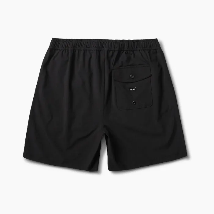 Reef Shorts Boardshorts and Pants Men Fields 17 Elastic Waist Walk Short Caviar Reef Shorts Boardshorts and Pants Men Fields 17 Elastic Waist Walk Short Caviar