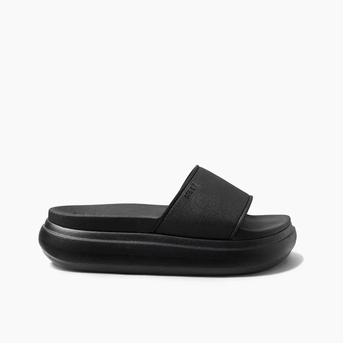 Reef Slides Women Cushion Bondi Bay Blackblack