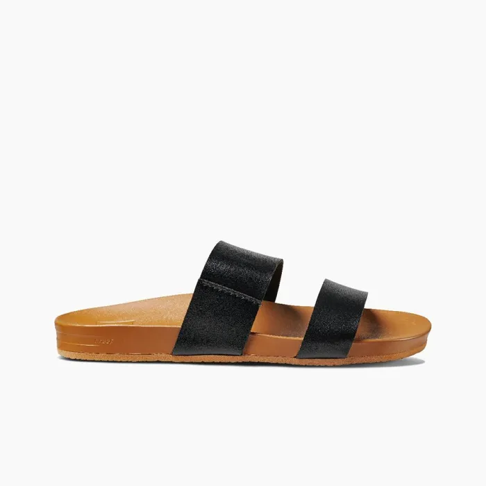 Reef Slides Women Cushion Vista Blacknatural
