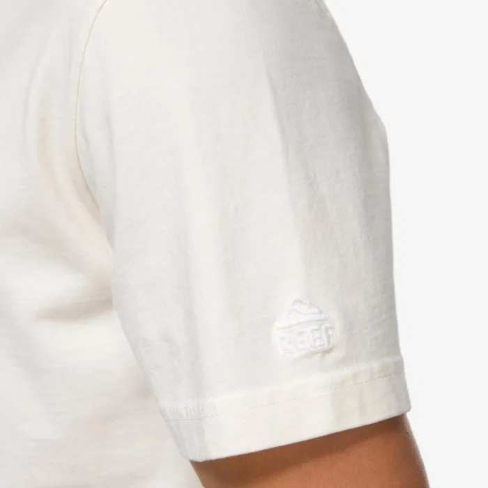 Reef TShirts and Shirts Men Marte Short Sleeve Tee Marshmallow Reef TShirts and Shirts Men Marte Short Sleeve Tee Marshmallow