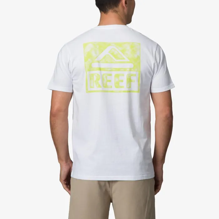 Reef TShirts and Shirts Men Wellie Short Sleeve Tee Bright White