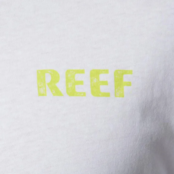 Reef TShirts and Shirts Men Wellie Short Sleeve Tee Bright White