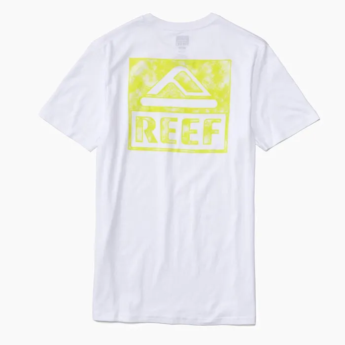 Reef TShirts and Shirts Men Wellie Short Sleeve Tee Bright White