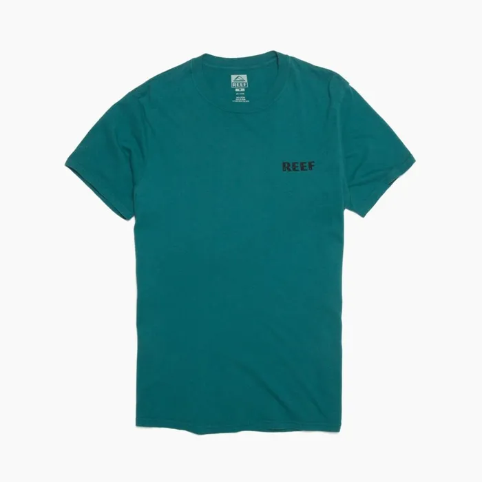 Reef TShirts and Shirts Men Wellie Short Sleeve Tee Mediterranea