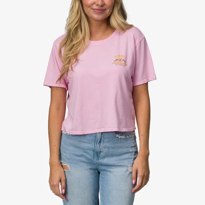 Reef TShirts Tanks and Dresses Women Super Crop Tee Pink