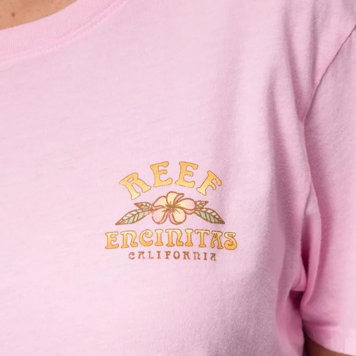 Reef TShirts Tanks and Dresses Women Super Crop Tee Pink