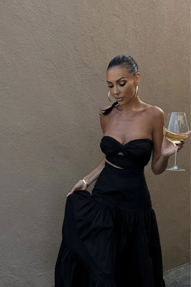 Runaway The Label Crops Shop Ayla Top 8211 Black