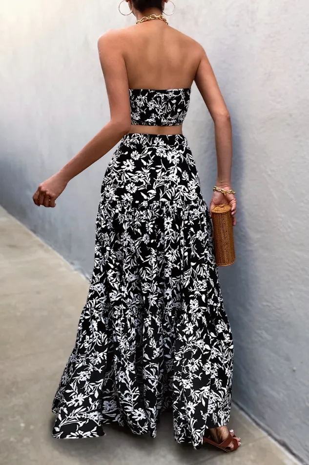 Runaway The Label Crops Shop Ayla Top 8211 Black Floral Runaway The Label Crops Shop Ayla Top 8211 Black Floral