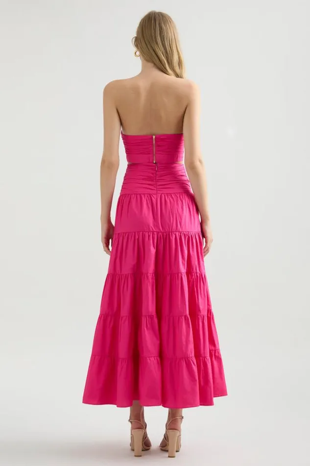 Runaway The Label Crops Shop TAHOE TOP 8211 FUCHSIA