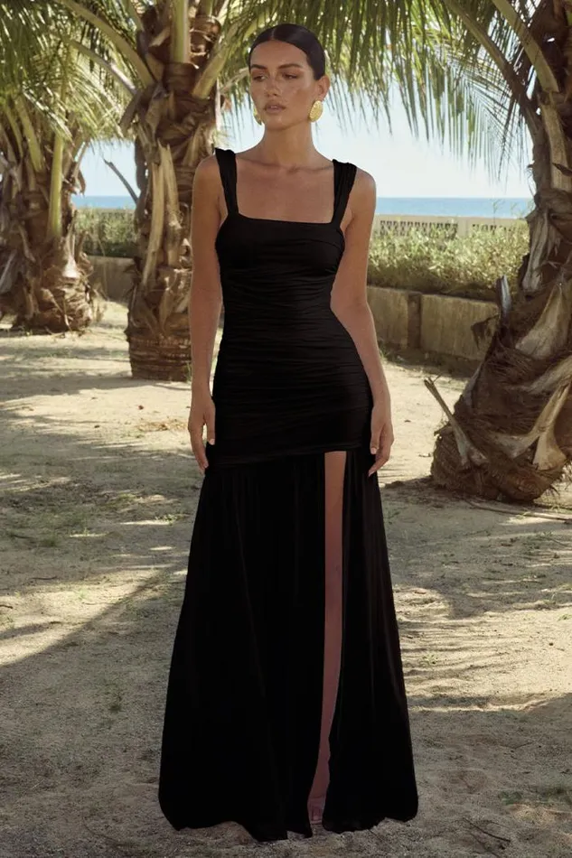 Runaway The Label Maxi Shop CARLY MAXI DRESS 8211 BLACK