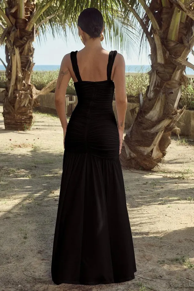 Runaway The Label Maxi Shop CARLY MAXI DRESS 8211 BLACK