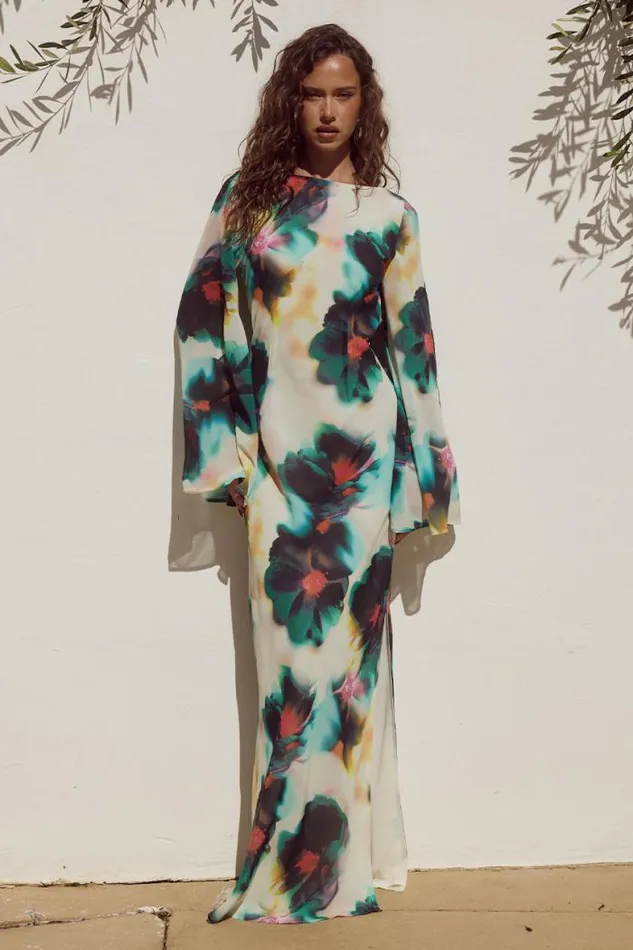 Runaway The Label Maxi Shop KIMBER MAXI DRESS 8211 CAMILA PRINT