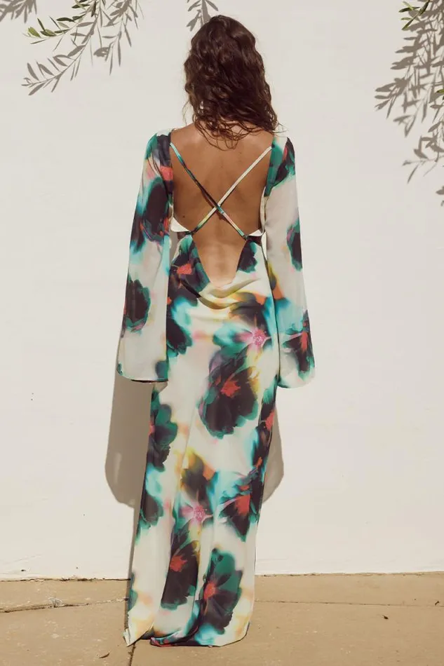 Runaway The Label Maxi Shop KIMBER MAXI DRESS 8211 CAMILA PRINT