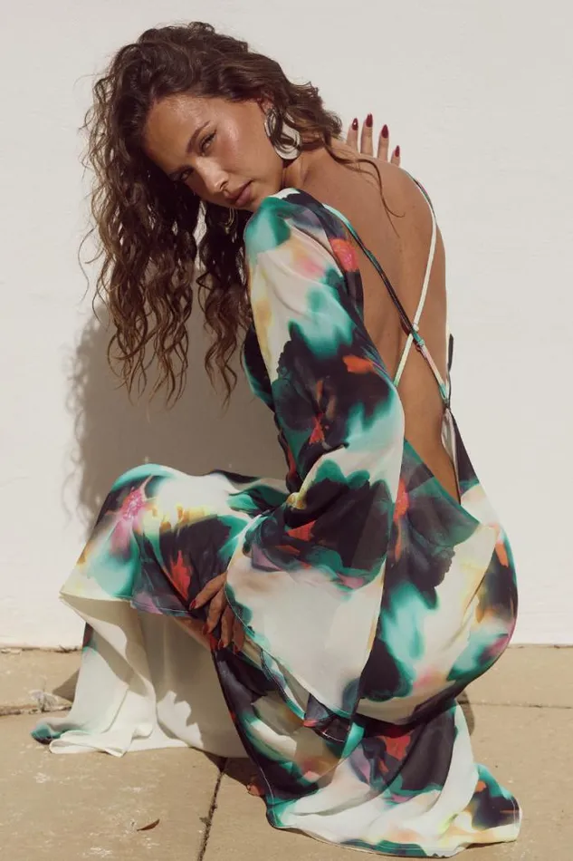 Runaway The Label Maxi Shop KIMBER MAXI DRESS 8211 CAMILA PRINT